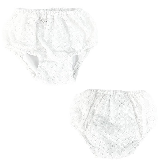 2 Pk Eyelet Love You Bloomers 6-12M | Mint