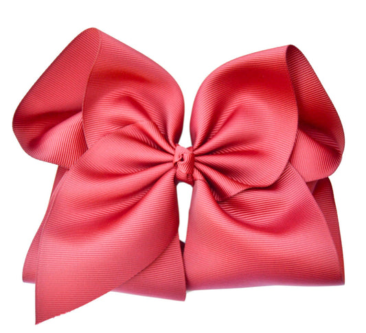 4 inch Fall Solid Grosgrain Bow